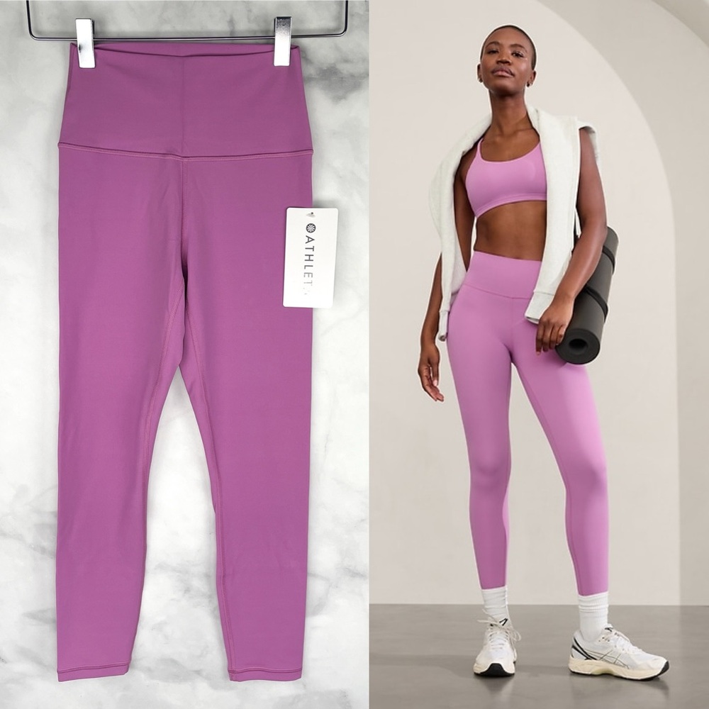 Athleta Purple Leggings